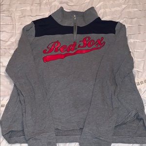 VS MLB Red Sox perfect quarter zip pullover